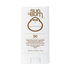 Sun Bum Mineral SPF 50 Face Stick Sunscreen - Water-Resistant Broad Spectrum Sunscreen with Vitamin E - Hawaii 104 Act Compliant (Made without Octinoxate & Oxybenzone) - Travel Size 0.45 oz