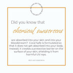 Reef Safe Mineral Sunscreen Travel Lotion SPF 50 - Mexico & Hawaii 104 Reef Act Compliant, Biodegradable, Zinc Oxide, Oxybenzone & Octinoxate Free, Water Resistant, Natural Ingredients, by Coral Safe