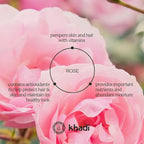 KHADI ROSE REPAIR Hair Oil - Regeneration for structurally damaged, dry hair & split ends - 100% natural, plant-based, vegan & silicone-free - 1.69 fl oz