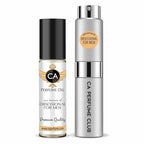 CA Perfume Duo Impression of Obsessional For Men Perfume Layering Set Mens Cologne Long Lasting Travel Size EDP + Body Oil Roll-On Bottle 0.27 Fl Oz+0.33 Fl Oz