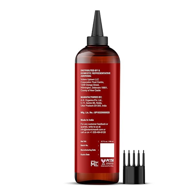 Botanic Hearth Hair Oil for Hair Growth | Strengthening Dry, Frizzy, Damaged Hair & Scalp Treatment | No Parabens or Harmful Sulfates | All Hair Types | Korean Ginseng Hair Oil - 6.7 Fl Oz