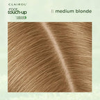 Clairol Root Touch-Up by Natural Instincts Permanent Hair Dye, 8 Medium Blonde Hair Color, Pack of 2