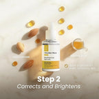 AbsolutSkin Beginner Bundle – 3-Step Brightening Skincare Set for Dull Skin – Includes Face Wash, Radiance Serum & SPF50 Cream – Dermatologist-Formulated