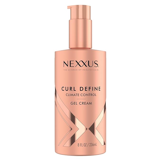 Nexxus Styling Curl Define Curl Cream Climate Control Gel Cream Hair Cream Powered by STYLEPROTECT Technology 8 fl oz