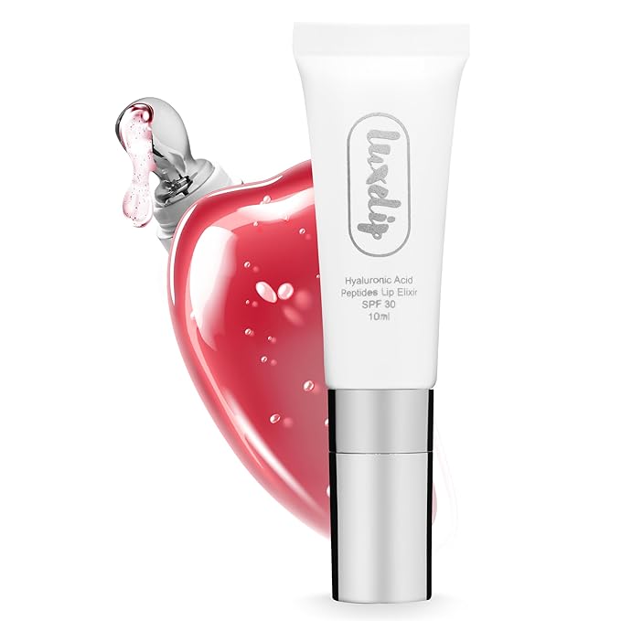 Tinted Lip Balm for Dry, Chapped Lips, Hydrating Vegan Lip Care with Sheer Color & Moisturizing Glow – Non-Sticky Nourishing, Lip Plumping Treatment for Soft, Smooth Lips (Rosewood 10ml)