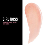 Frankie Rose Cosmetics Lip Gloss | Non-Sticky Formula, Long Lasting Gloss Shimmer, Bold Pigment & Hydrating Gloss of Lips, Girl Boss Shimmer Lip Gloss, 20g