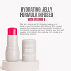 TOTEMICA Cooling Water Jelly Tint - by Ana Patricia, Dewy Hydrating Tint for Natural Color, Long-Lasting JJelly Lip Tint & Cheek Stain, Tinta para Labios | 0.19 oz - Intense Purple