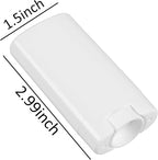 100PCS 15ML White Empty Oval Deodorant