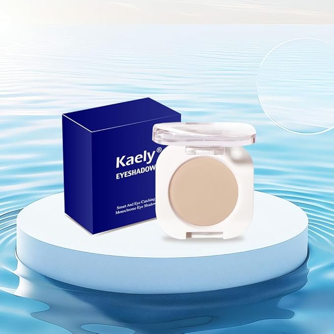 Light Nude Single Matte Eyeshadows Makeup, Neutral Powde Eye Shadow for Women, Skin Singles Matte Eyeshadow Palette Pigmented Waterproof, sombras para ojos, Blendable, Girls Christmas Gift 06