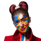 Bowitzki Face and Body Paint 2oz Cream Makeup 60ml Water Based Face Painting Special Effects For Adults Children Kids Halloween Christmas Party Stage Cosplay (Yellow)