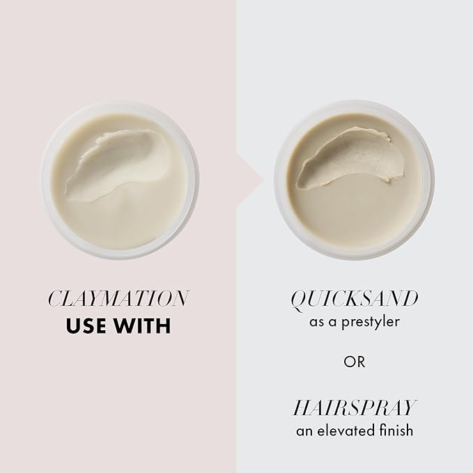 Hanz de Fuko Claymation – Premium Men’s Hair Styling Clay for a Super High Hold, Matte Finish – Clay & Wax Hybrid, Ideal Texture Product for Straight, Wavy and Thick Hair Types – 2 oz, Travel Size