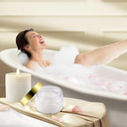 24 Pack 4 Oz Plastic Containers with Gold Lids, Clear Empty BPA Free and Refillable Cosmetic Jars Travel Containers for Creams, Lotion, Bath Salts, Sugar Scrub, Slime, Lip Scrub, Makeup