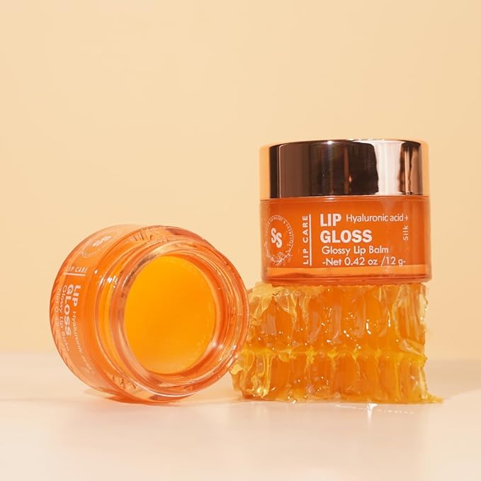 All natural lip balm - for dry, chapped, sensitive lips | with grassfed tallow, Castor oil, CoQ10, Hyaluronic Acid and Silk - Ultra Moisturizing, Conditioning, Organic (0.4 fl oz/12 mL) (Untinted)