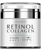 EnaSkin Retinol Cream for Wrinkles: Face Neck Collagen Cream for Tightening Skin - Anti Aging Facial Moisturizer Day and Night for Women and Men 1.7 Fl OZ