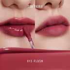 ALTERA BLURRING LIP TINT - Shine Lip Gloss to Soft Blurry Lip Matte Finish, Long-Lasting Lip Stain, Smooth and Blur lip lines, Watery-Velvet Feel, Hydrating & Non-Sticky (013 FLUSH)