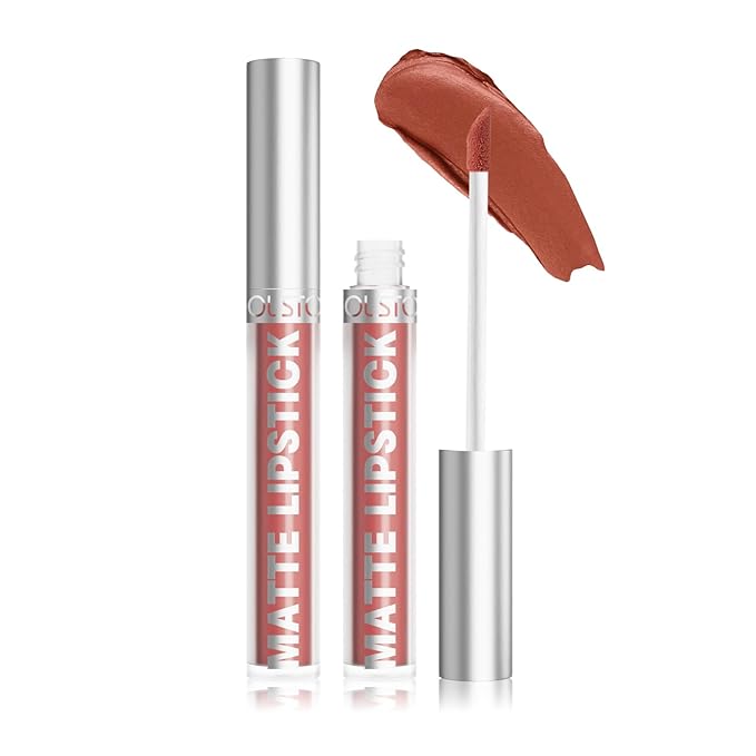 COOL STORY Matte Lip Stain Tint Highly Pigmented Color Long-Lasting Waterproof (04)