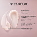 JLO BEAUTY Face Serum Set for Day & Night, Firming, Hydrating & Exfoliating Skincare with AHA, BHA & Hyaluronic Acid, Anti Aging Facial Serum, Skin Care Gift Set for Women, Travel Size, 1 Fl Oz Each