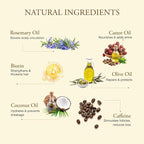 Hair Growth Oil with Rosemary & Biotin: Natural Hair Regrowth Serum for Women & Men – Anti Hair Loss & Thinning Treatment – Promotes Thicker, Fuller, Stronger, Healthier Hair – All Hair Types