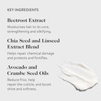 goop Beauty Hair Mask | Conditioner for Dry Hair & Frizz Control | Amino Acids, Beetroot Extract, Coconut and Avocado Oil | Strengthening Treatment to Repair Chemical Damage | Sulfate Free | 6 fl oz