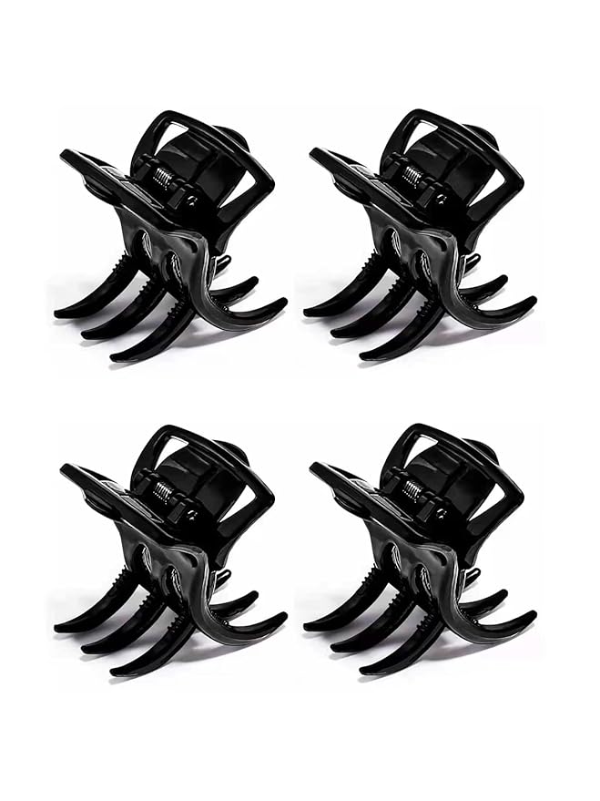 4 Pieces Hair Claw Clips,Morhom Big Size Hair Claws 2.0 Inch Hair Jaw Clip for Women Girls Thick or Medium Hair