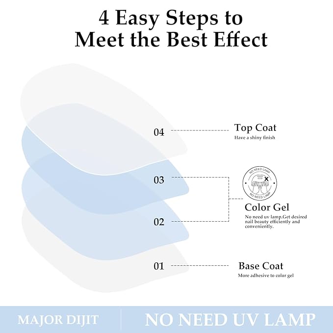 DouborQ 6 Color Nail Polish Set Finger Nail Polish Pack Glossy Toenail Polish DIY Gifts for Women Long-lasting Nail Art Varnish (13-18)