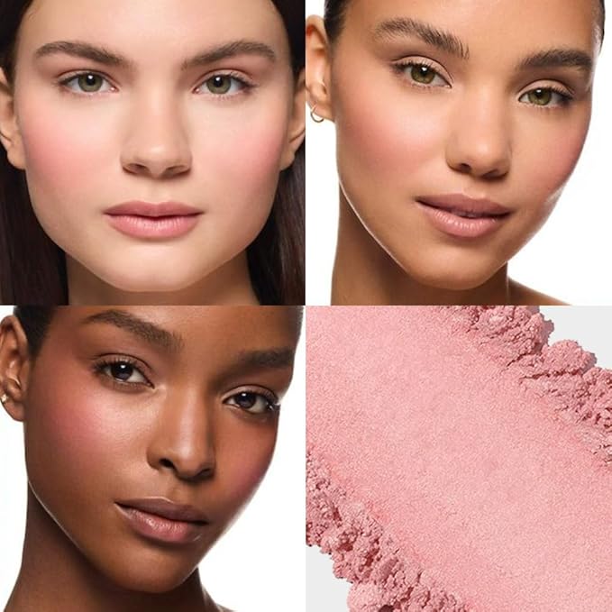 Blush for Cheeks,Pink Peach Powder Matte Blush Palette Cheeks Face Makeup for Older Women,Lightweight,Smooth,Blendable,Fade and Transfer-Resistant,Effortless Matte Natural Finish,Vegan & Cruelty Free