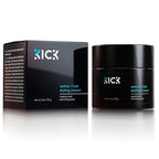 Kick Men's Medium Hold Hair Cream - Non Greasy, Thickening, Damage Control, Anti-Greying, Hydrating - 2 Oz
