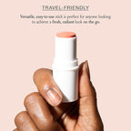 Boomstick Golden Peach ™ - Warm, Coral-Peach Blush Stick and Lipstick - Multistick, Vegan, Makeup for Older Women and Mature Skin Boom Stick By Cindy Joseph