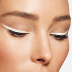 MAKE Beauty Liquid Line Waterproof Liquid Eyeliner Pen. Smudge-Proof Felt Tip for Precise Application of Lines, Wings, and Graphics. Long Lasting Eye Liner - Shade, Optical. White Eyeliner