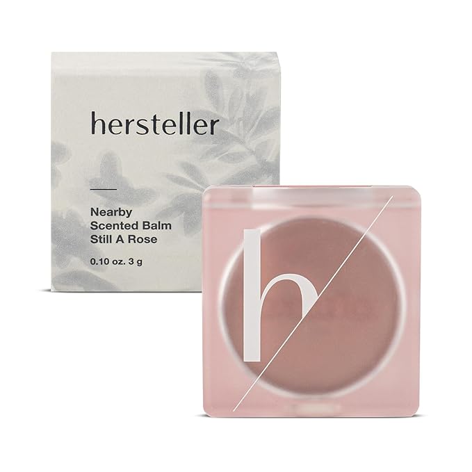 Hersteller Solid Perfume for Women – Nearby Scented Balm (Still A Rose), Solid Perfume Balm with Melting Texture, Moisturizing Multi-Use for All Skin Types, Alcohol-Free Fragrance