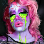 Mehron Makeup Paradise Makeup AQ Pro Size | Stage & Screen Performance, Face & Body Painting, Beauty, Cosplay, and Halloween | Water Activated Face Paint, Body Paint 1.4 oz (40 g) - Purple