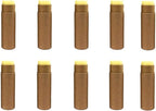 10 Pcs 1oz Cardboard Lip Balm Tubes Kraft Paper Lipstick Tube Empty Lip Gloss Containers Refillable Chapstick Container Round Paper Solid Tube for DIY Cosmetic Samples Lotion Deodorant,Brown