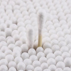 2000 Count Cotton Swabs Double Tipped Ear Cleaning Buds with Bamboo Stick 3 Inch Cotton Tip Applicators for Ears and Makeup