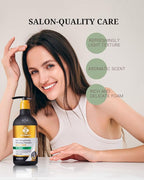 Dr's Formula Root Strengthening Refreshing Shampoo for Oily Scalp Hydrate and Rescue Brittle Fragile Hair Scalp Care Volume Thinning Hair 20.46 Fl Oz.