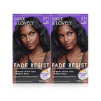 Dark and Lovely Fade Resist Rich Conditioning Color, Jet Black, 2 Count
