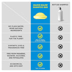 Purple Toning Shampoo Bar 2.0 - Hydrating & Moisturizing Natural Hair Soap for Hair Color & Scalp Nourishment - Solid Shampoo for All Hair Types (120g, 4.23oz)