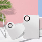 4 in 2 Set Makeup Mixing Palettes, 2 Pcs Stainless Steel Nail Art Palette with 2 Makeup Spatula for Foundation Makeup Tools Eyeshadow Nail Art