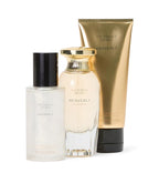 Victoria's Secret Heavenly 3 Piece Luxe Fragrance Gift Set: 1.7 oz. Eau de Parfum, Travel Lotion, & Candle