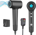 ZPP Hair Dryer, Professional High-Speed Ionic Blow Dryer, 110000 RPM Brushless Motor High Speed Motor for Fast Drying Low Noise Thermo-Control Hairdryer for Travel Women Men