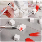 100Pcs Soft Nail Sponges for