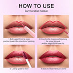 Kaely 2-in-1 Bold Girl Metallic Lipstick and Lip Liner Makeup, Shimmer Liquid Metallic Lipsticks for Women, Glitter Lip Gloss Stain Long Lasting Waterproof Smudge Proof 24 Hour, Cruelty-Free 23