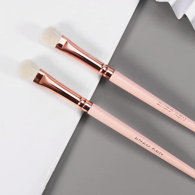 Natural Goat Hair Eyeshadow Brush, Large Smudge Eye Shadow Brush, Shader Eye Shadow Brushes, Single Natural Hair Makeup Brush, Single Eyeshadow Blending Brush.