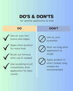 anagram Mane Stage All-in-One Hair & Brow Sculpt, Clear, Gel, Flyaway Tamer, Brow Gel & Edge Control, Vegan & Cruelty-Free, 0.39 fl oz