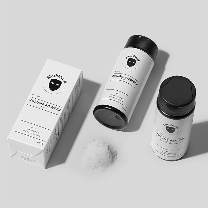 Texture Powder for Men, Easy to Apply - Instantly Adds Texture & Volume, Strong Hold, Hair Powder for Men (Pack of 2)