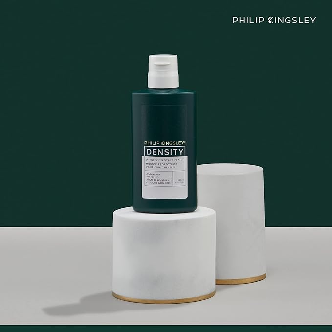 Philip Kingsley | Density Preserving Scalp Foam | Treatment Volumising for Thinning Hair and Hair Loss | Fine, Flat, Thin Hair Volumizer Lifting Foam | Helps Add Texture and Lift Roots | 4.05oz