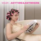 24 Pieces Foam Sponge Hair Rollers - Soft Sleeping Hair Curlers for Hair Styling (2inch, Pink)