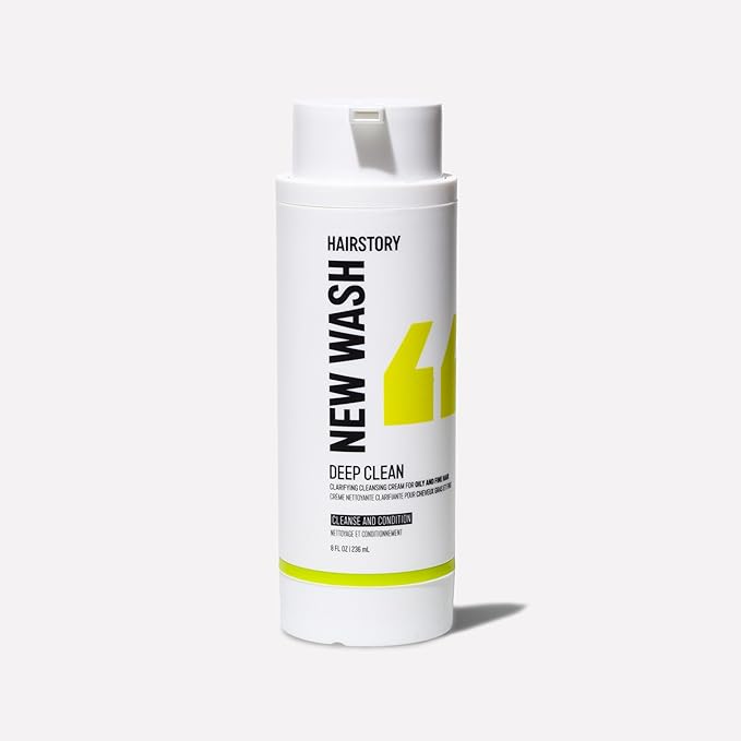 Hairstory New Wash Deep Clean Better Bottle, 8 oz