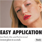 Fazit Makeup Patches - Sweetheart Speckles - Glow Up Make-Up Patches - Cute Glitter Makeup Accessories for Women - Cosmetic Glitter for Face