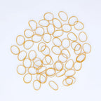 3200 Pcs Elastic Rubber Bands Small Hair Ties Hair Rubber Mini Hair Bands Hair Elastics Tiny Soft Holder Ponytails for Girls (Light Brown)