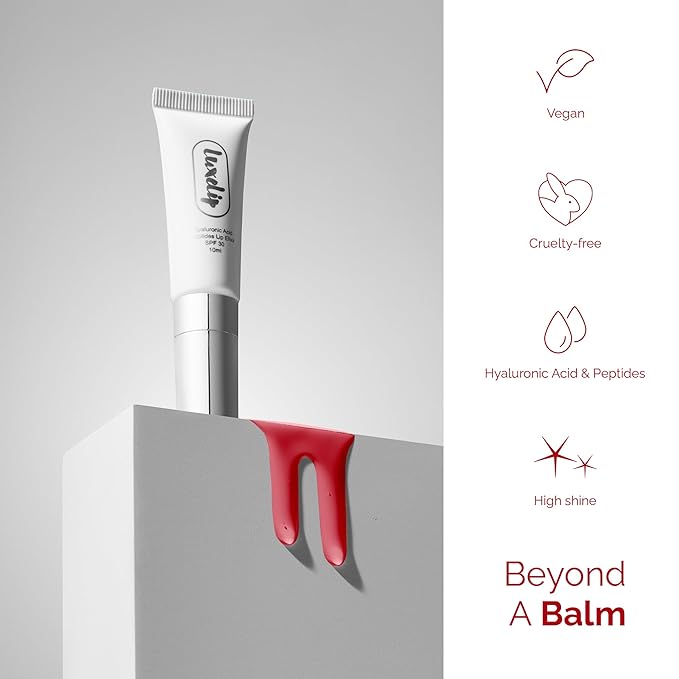 Tinted Lip Balm for Dry, Chapped Lips, Hydrating Vegan Lip Care with Sheer Color & Moisturizing Glow – Non-Sticky Nourishing, Lip Plumping Treatment for Soft, Smooth Lips (Rosewood 10ml)